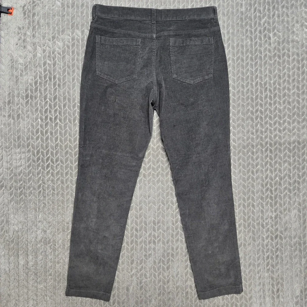Mizzen+Main Leroy Slim Corduroy Pants Mens 31x30 Charcoal Grey‎ Performance